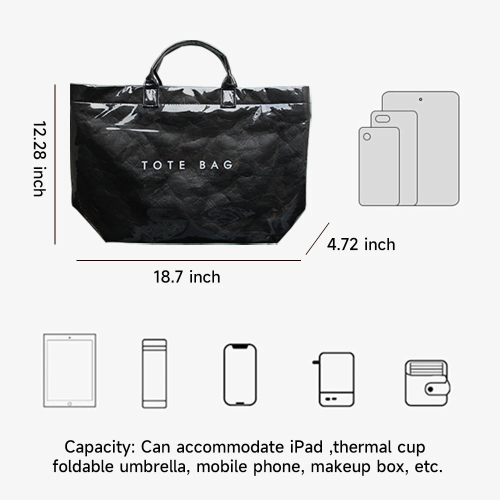 Radiance Tote Bag – Shimmer & Shine Carryall - elbiB Connections 